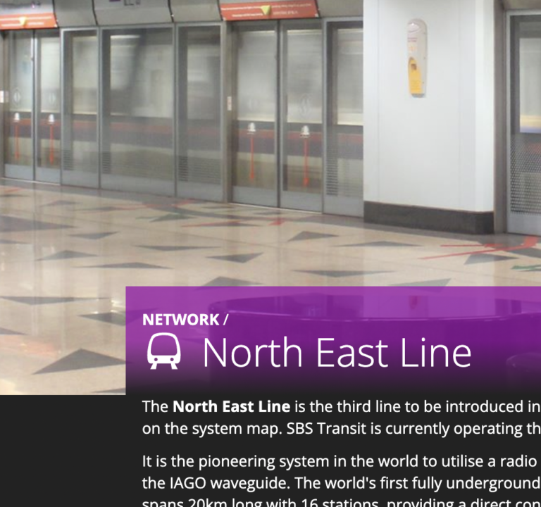 Singapore MRT Purple Line 